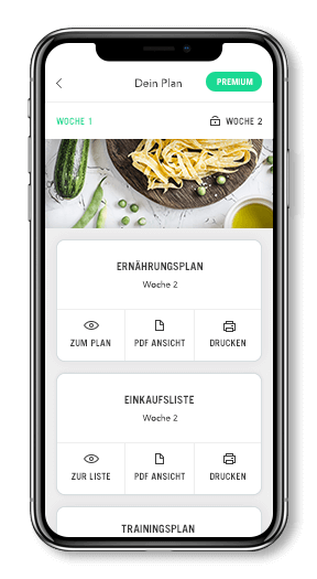 Upfit Ernährungsplan Ernährungspläne Mobile