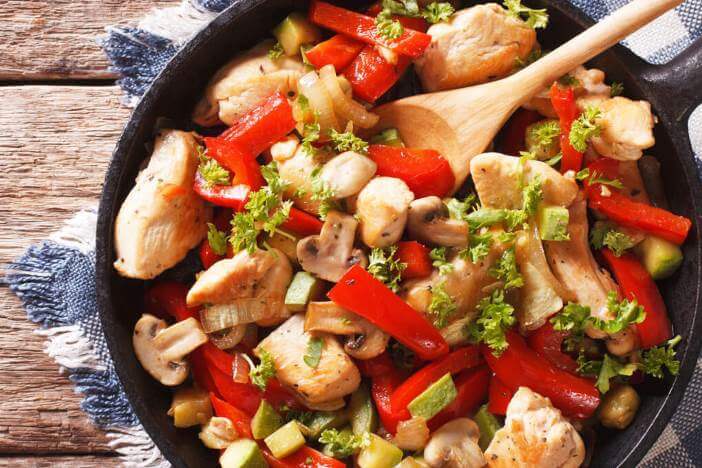 upfit-gefluegel-mit-schmorgemüse-rezept